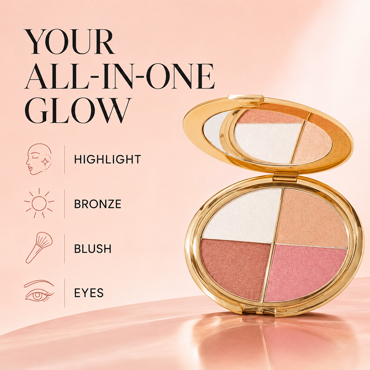 Glow & Sculpt Face Palette