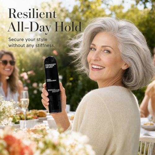 Fluffy Volume Spray – Peach Scent & All-Day Hold