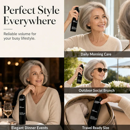 Fluffy Volume Spray – Peach Scent & All-Day Hold